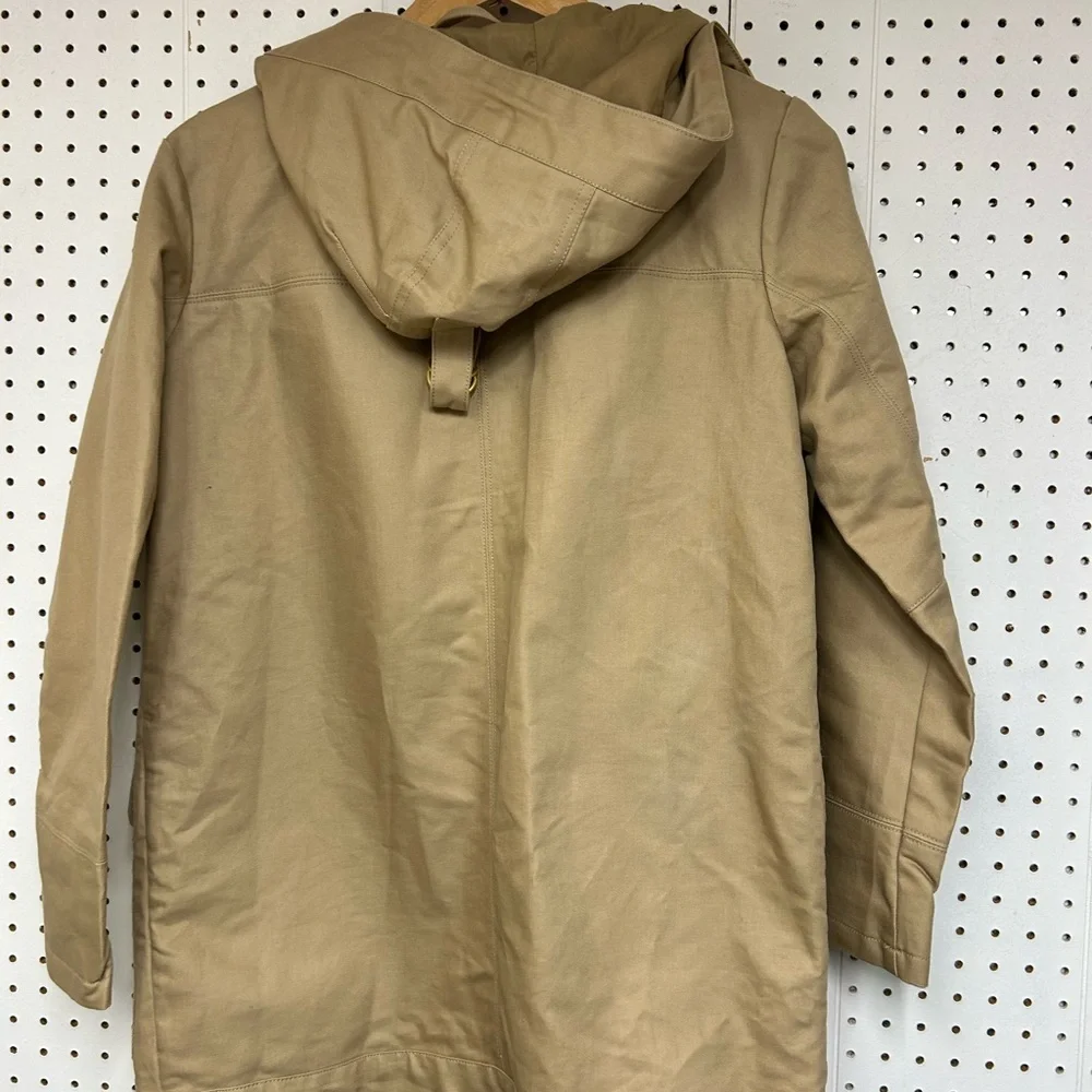 H&M Beige Hooded Utility Jacket - Picture 7 of 7